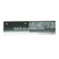 Escalator comb plate series